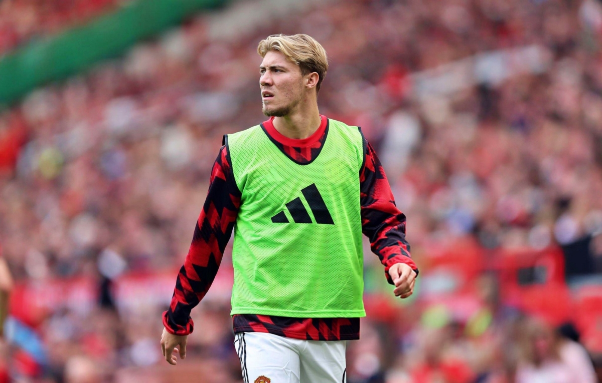 Hojlund đồng ý gia nhập AC Milan. (Ảnh: Getty)