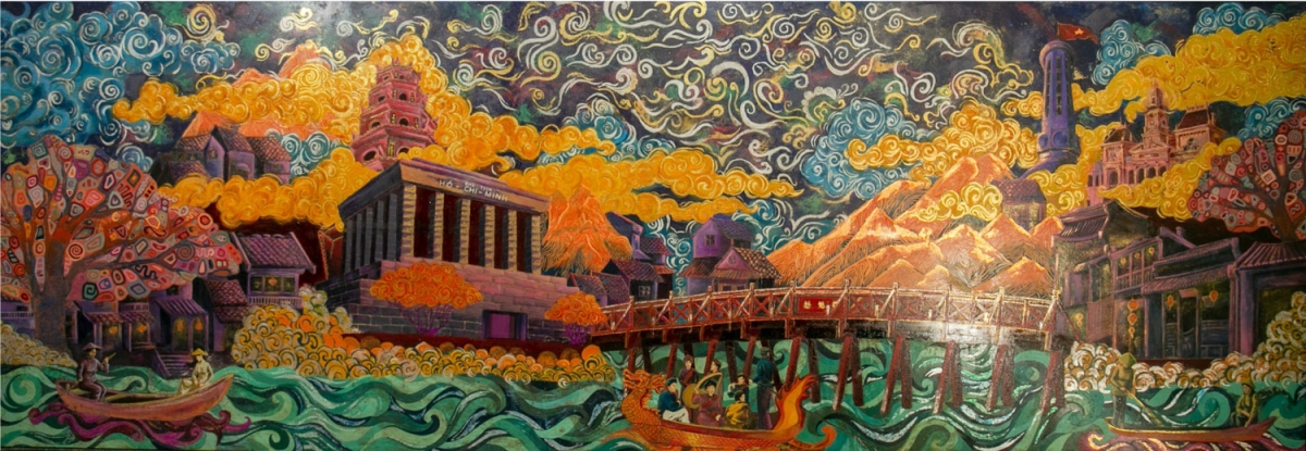 Bức "Đất nước thanh bình"