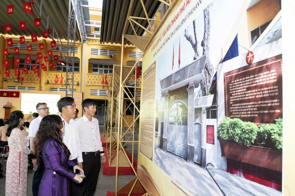 Trường THPT Ten Lơ Man là một trong những địa điểm được công nhận là một trong những di tích lịch sử (ảnh: D.X)