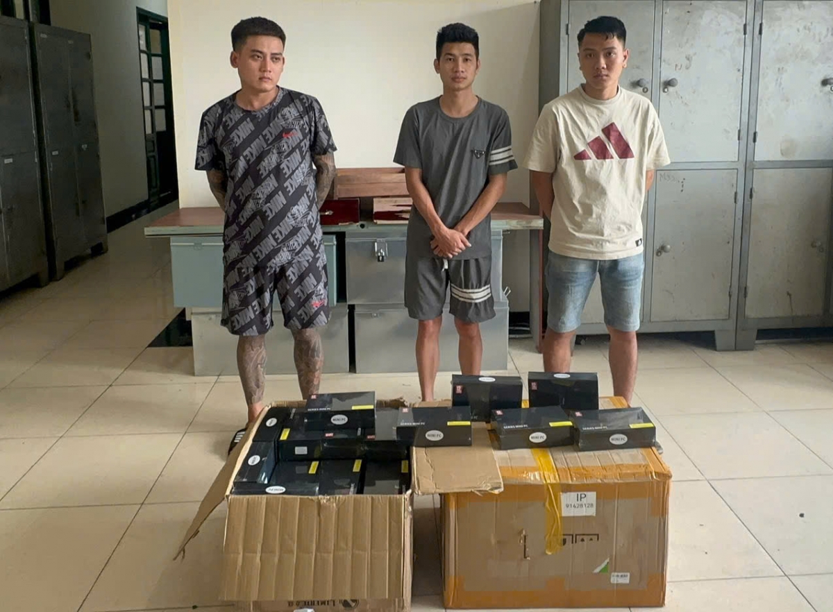 Các đối tượng trộm cắp và tang vật