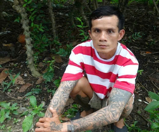 Đối tượng Trương Phương Anh bị công an bắt giữ