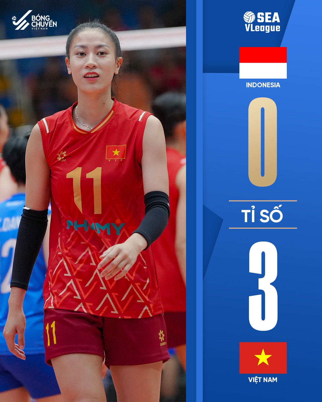 Đội tuyển bóng chuyền nữ Việt Nam thắng đậm trên đất Thái Lan (Ảnh: Bóng chuyền Việt Nam).