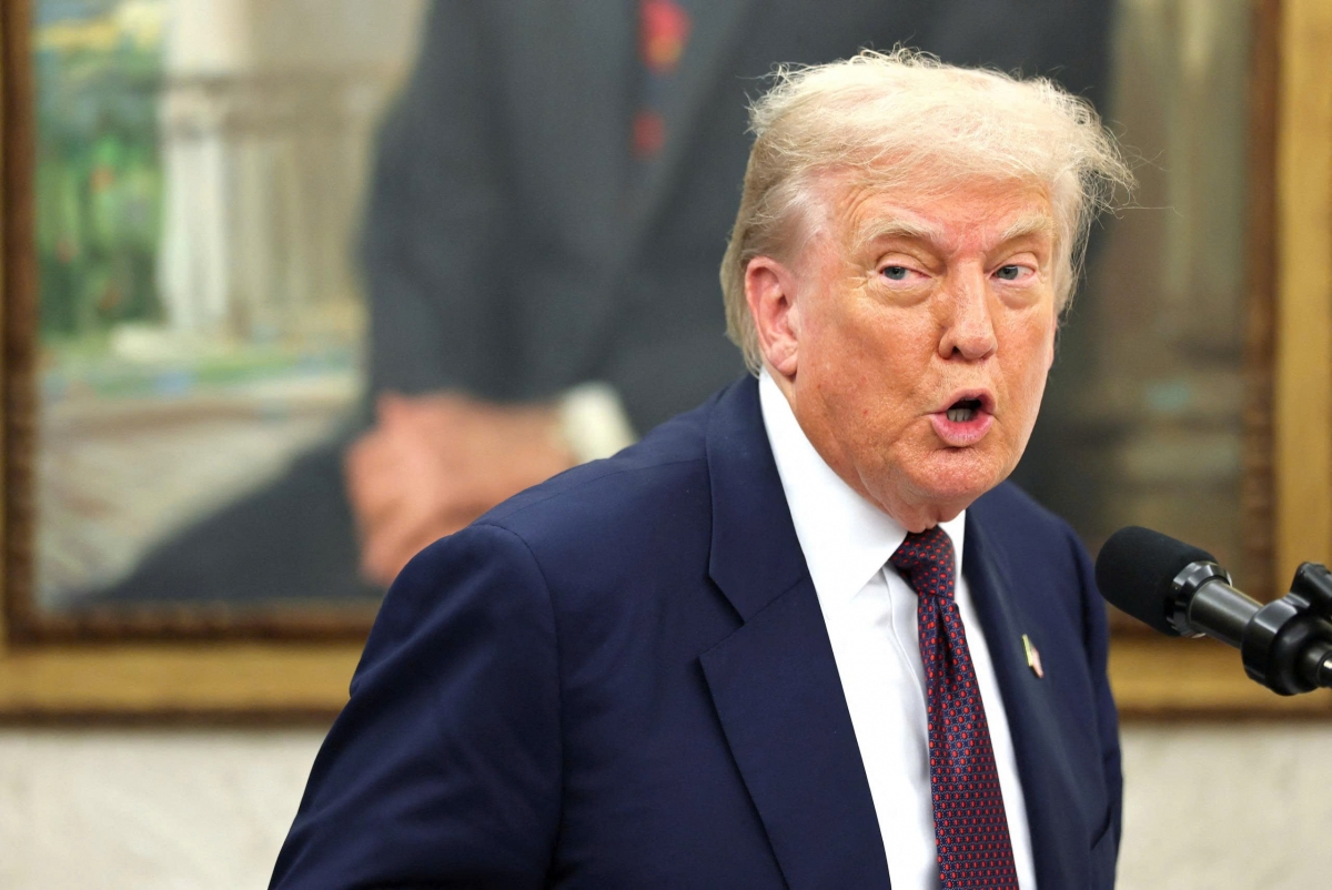 Tổng thống Donald Trump. (Ảnh: Reuters)