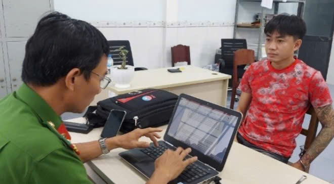 Dương Văn Đằng khai nhận hành vi phạm pháp với cơ quan công an. (Ảnh: CA)