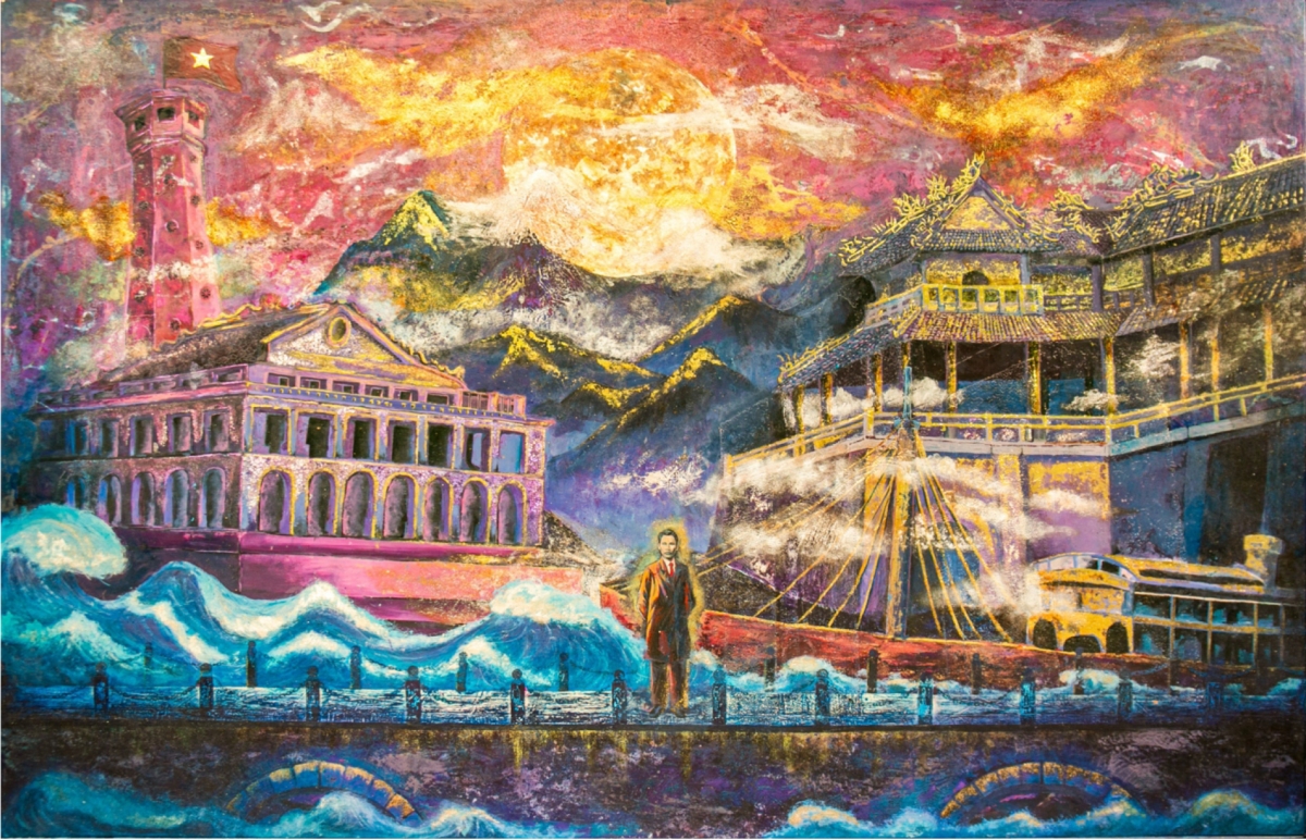 Tác phẩm "Hành trình Nguyễn Ái Quốc"