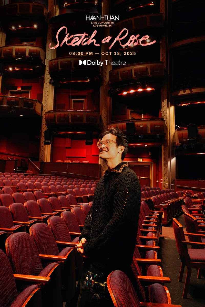 Live concert “Sketch A Rose” In Los Angeles tại nhà hát Dolby Theatre của Hà Anh Tuấn cháy vé (Ảnh: BTC)