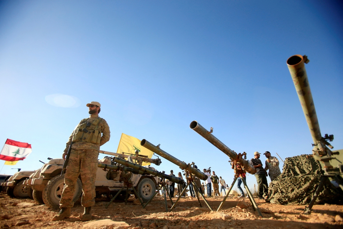 Lực lượng Hezbollah. (Ảnh: Reuters)