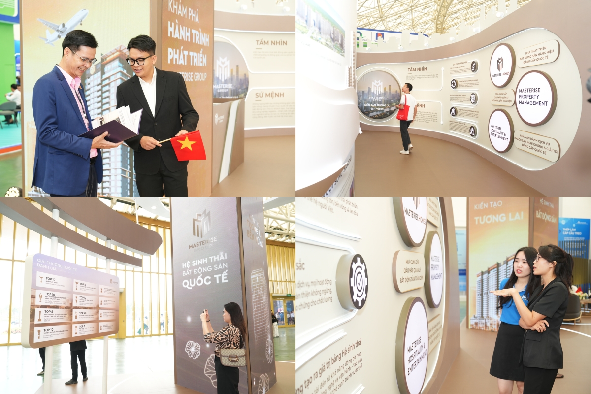 Nhiều khách tham quan hứng thú với “Con đường Thương hiệu” của doanh nghiệp