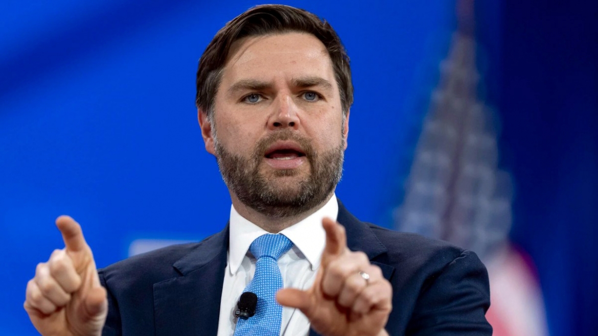 Phó Tổng thống Mỹ JD Vance - Ảnh: AP