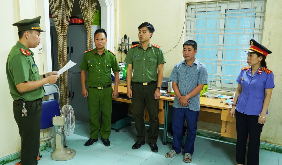 Nguyễn Khương Hoàng lúc bị bắt.