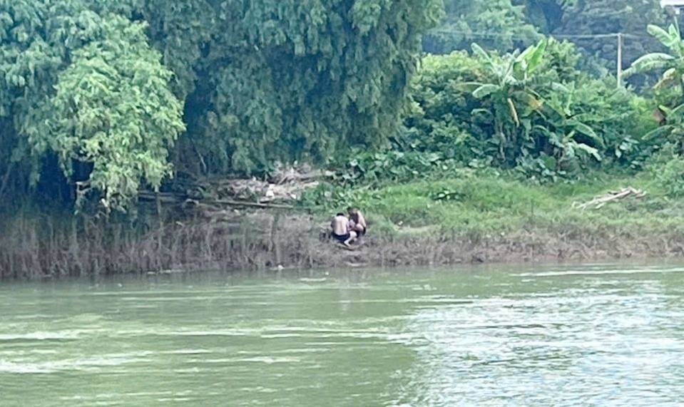 Khu vực xảy ra vụ đuối nước. (Ảnh: Lã Tùng)