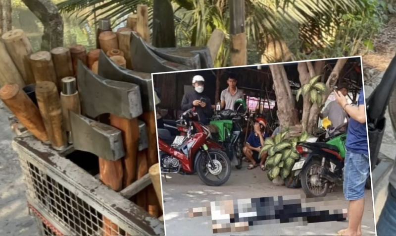 Làm rõ vụ nam thanh niên tự lấy dao đâm mình trên đường