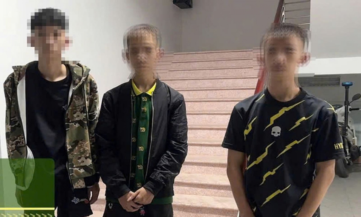 Ba thiếu niên bị dụ dỗ sang Campuchia đã được giải cứu.