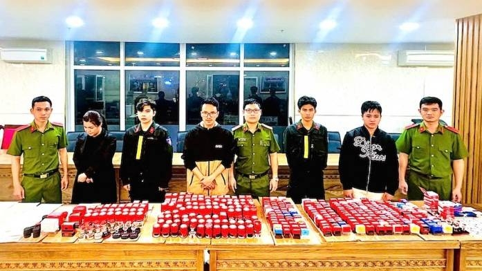 Các đối tượng và tang vật có liên quan trong chuyên án