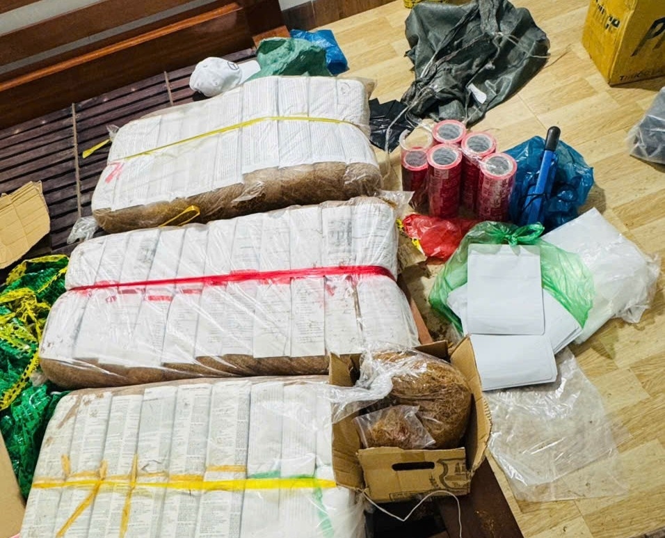 Tang vật thu giữ trong vụ án