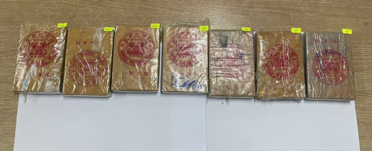 Tang vật thu giữ