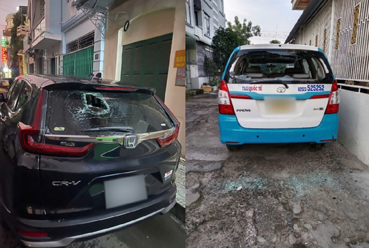 Một số hiện trường vụ việc. Ảnh: CALĐ