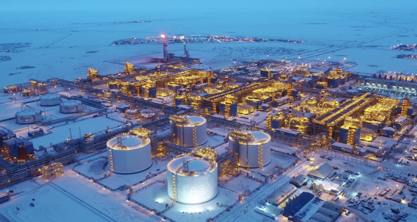 Nhà máy LNG Yamal của Novatek. Nguồn: Novatek