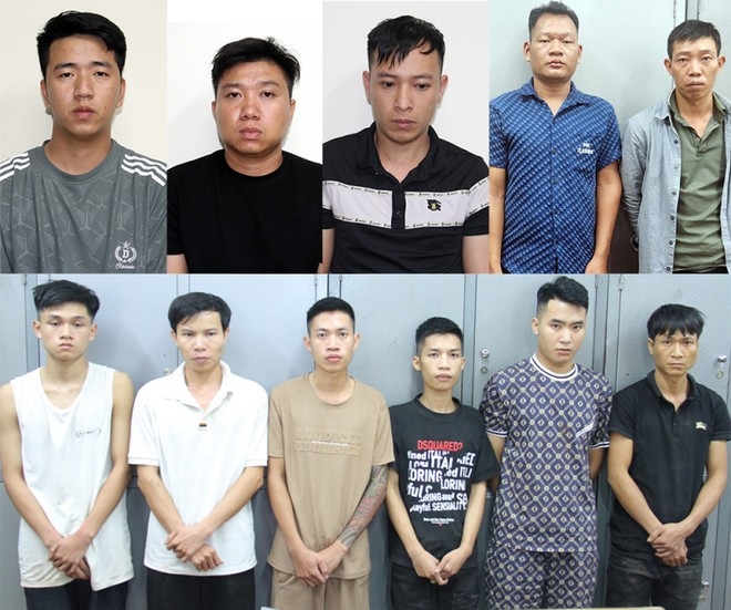 Các đối tượng trong vụ án