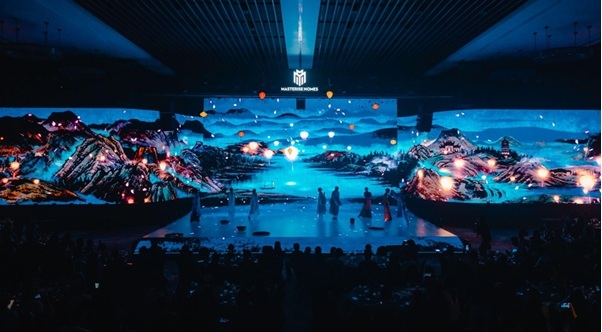 Tiết mục cổ phong đương đại “Sơn thủy giao hòa” như bản giao hưởng thời gian được kể bằng nghệ thuật và công nghệ