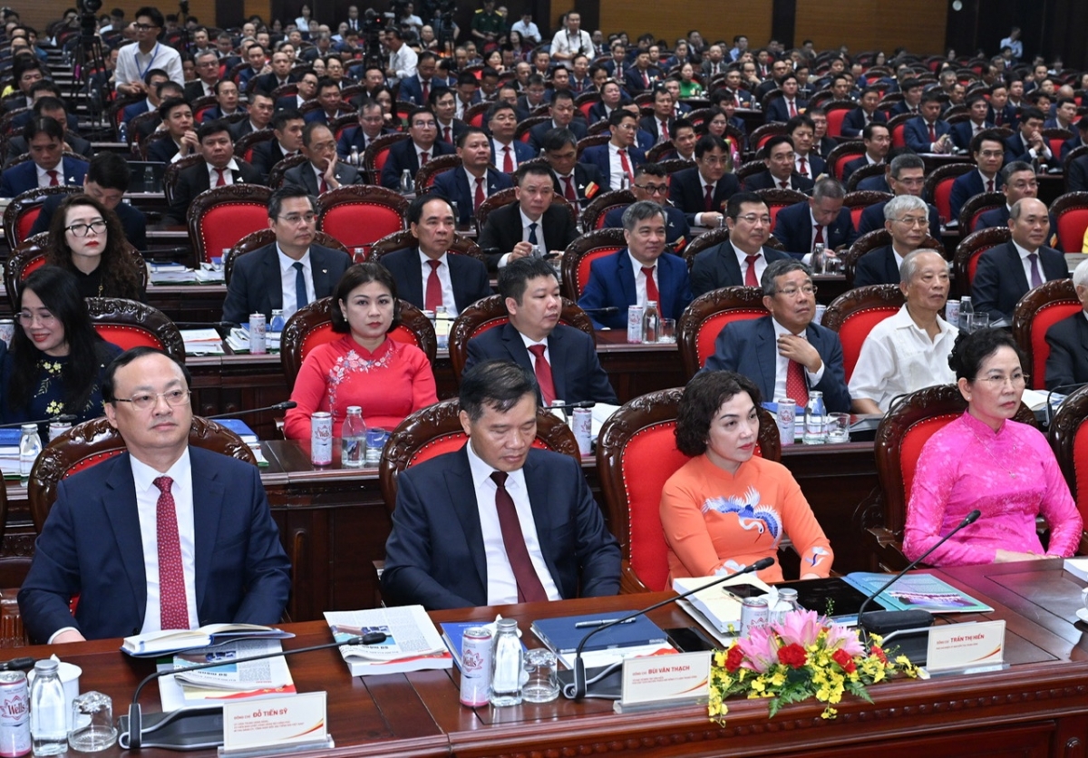 Các đại biểu dự Đại hội Đại biểu Đảng bộ Petrovietnam lần thứ IV, nhiệm kỳ 2025-2030.