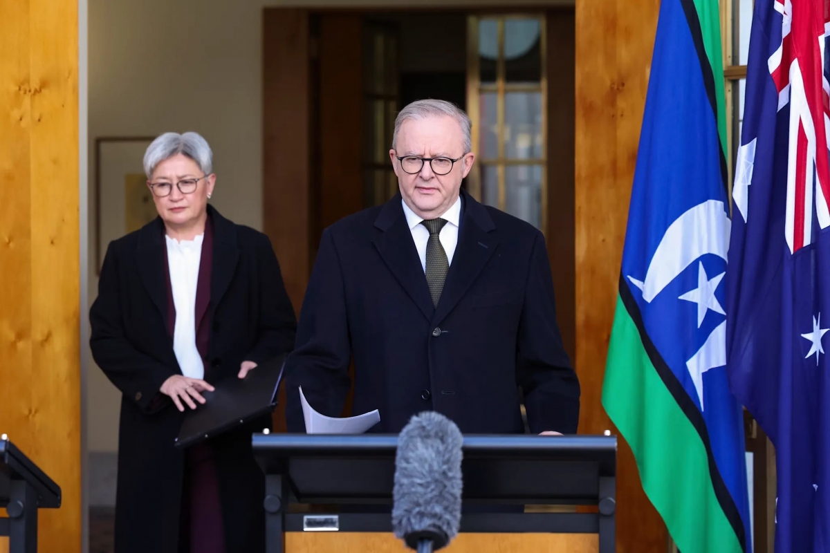 Thủ tướng Australia Anthony Albanese. Nguồn: Alex Ellinghausen