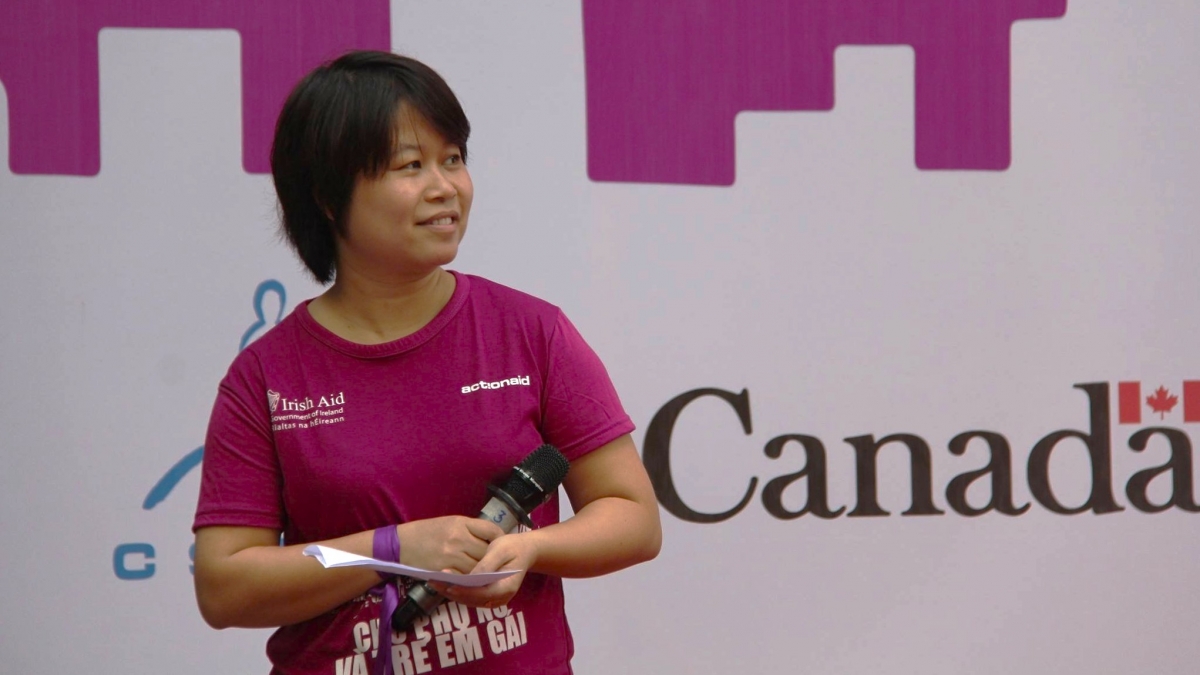  Chị Nguyễn Thu Thúy, chuyên gia CSAGA