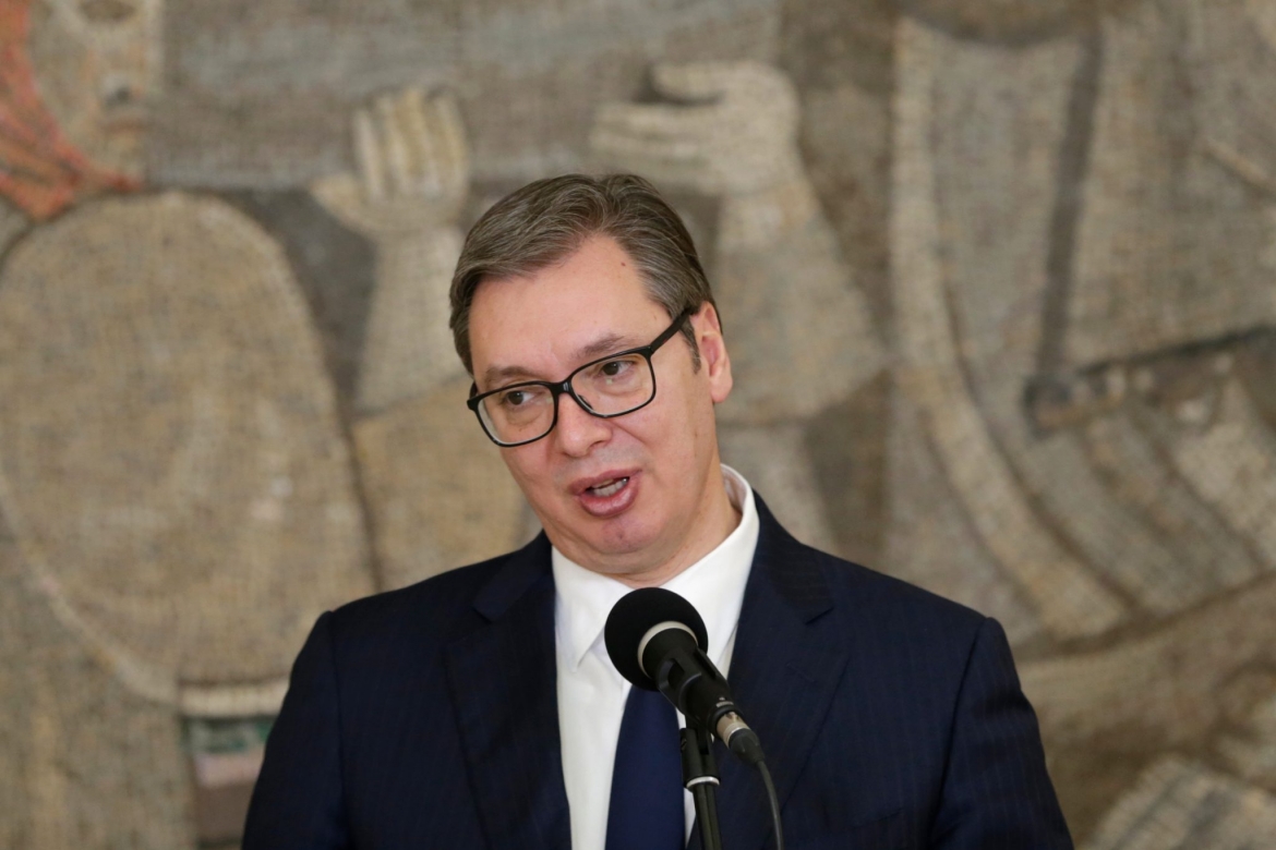 Tổng thống Serbia Aleksandar Vucic. (Ảnh: Euractive.com)