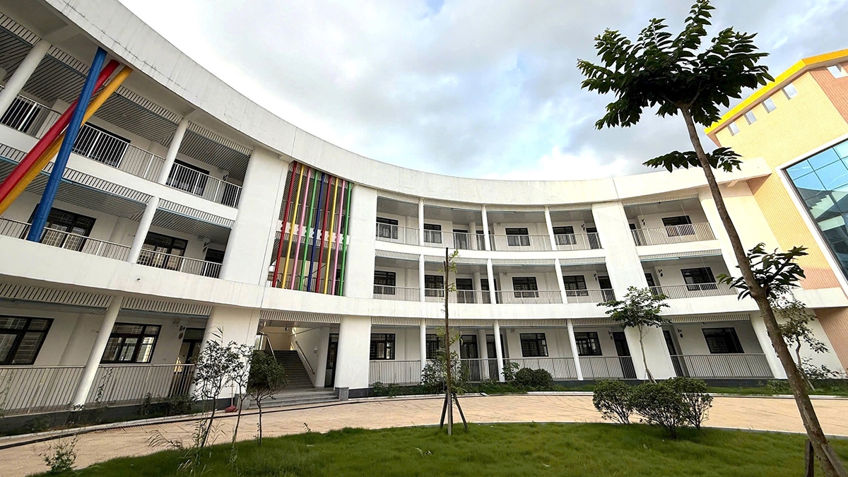 Trường mầm non Hoa Sen (ảnh: Hà Nội mới)