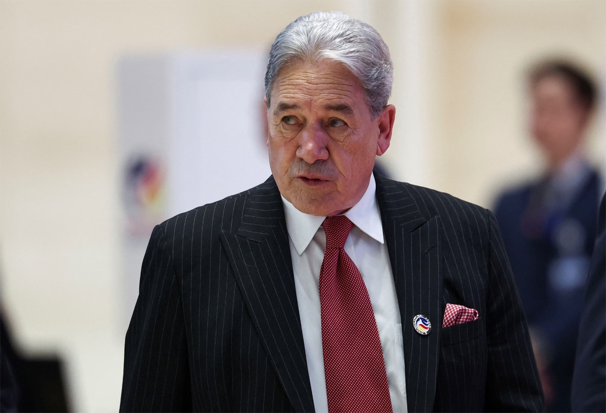 Phó Thủ tướng, Bộ trưởng Ngoại giao New Zealand Winston Peters. Nguồn: Reuters.