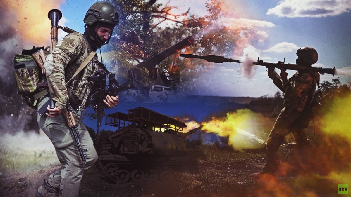 Lính Nga trong xung đột vũ trang với Ukraine. Ảnh: RT