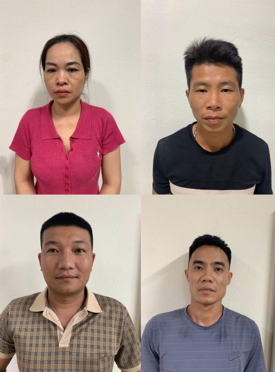 4 đối tượng bị tạm giữ hình sự hành vi “Vi phạm các quy định về vệ sinh an toàn thực phẩm”.