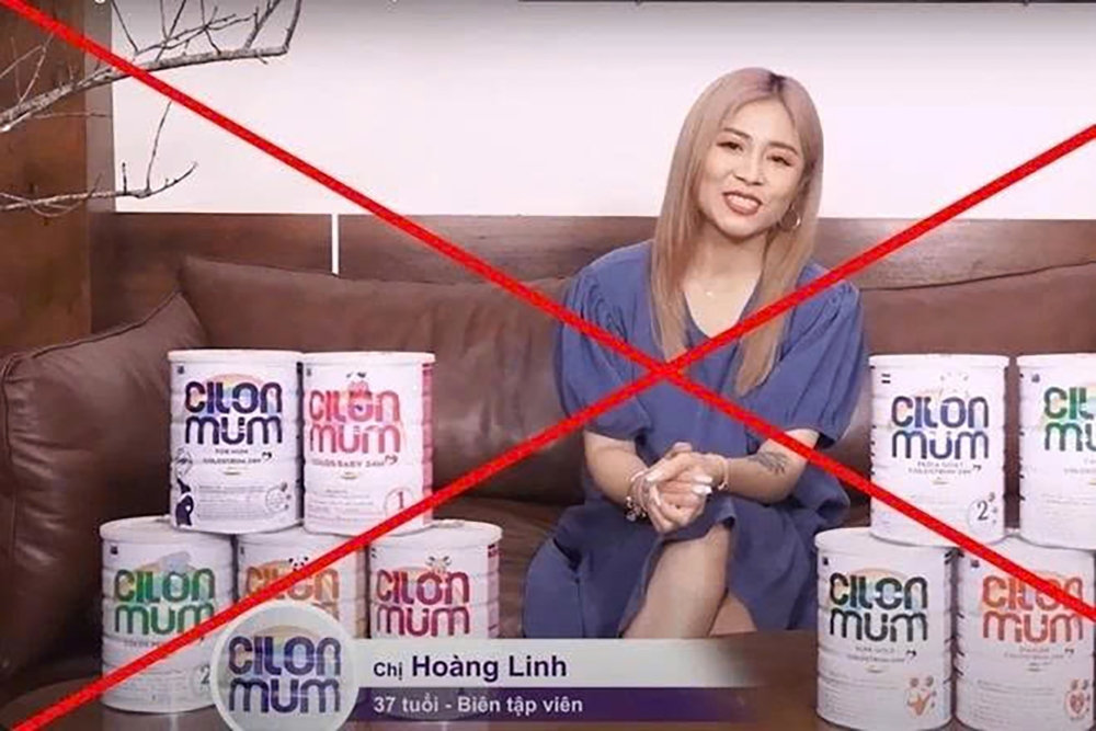 MC Hoàng Linh bị xử phạt 107,5 triệu đồng vì sai phạm trong quảng cáo sữa HIUP