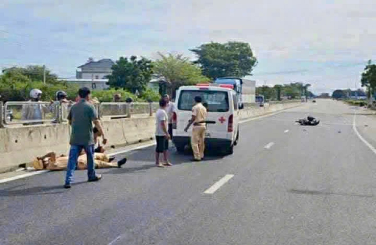 Hiện trường vụ việc. Ảnh: B.H