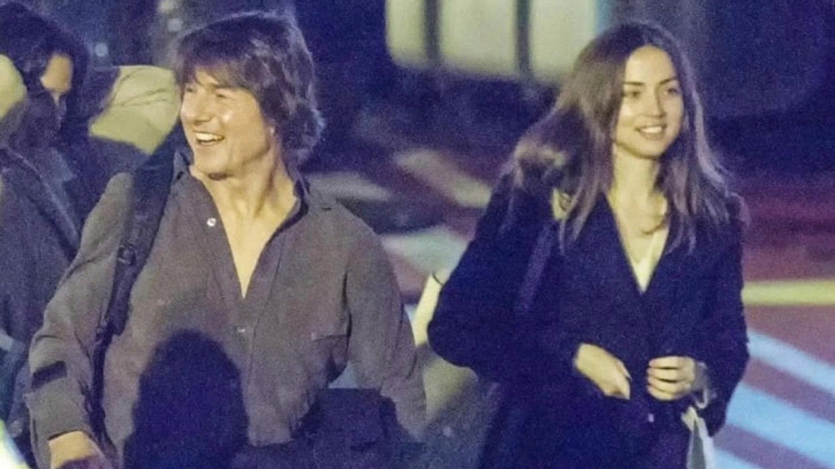 Tom Cruise và Ana de Armas đang vướng nghi vấn hẹn hò (Ảnh: DM). 