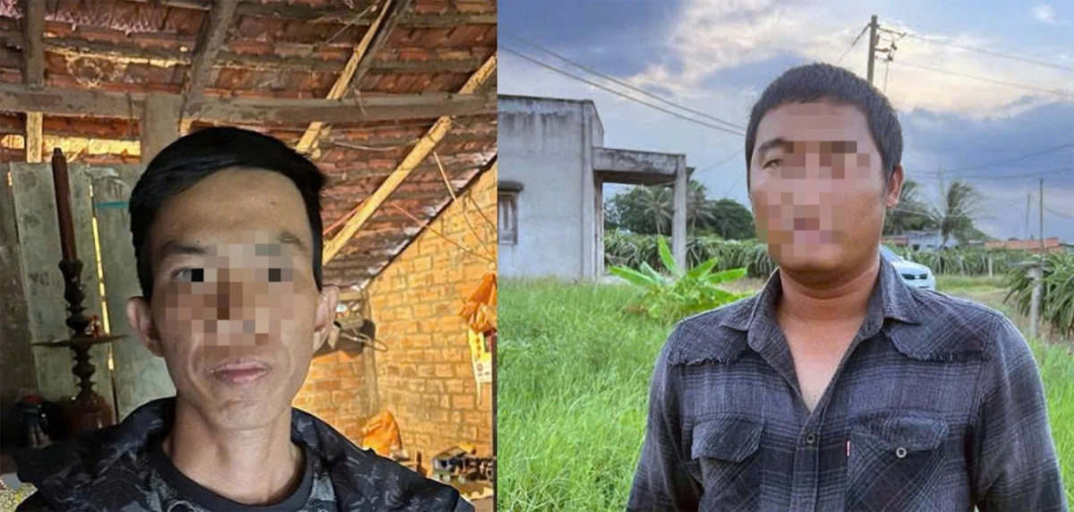 2 đối tượng liên quan vụ án. Ảnh: B.H