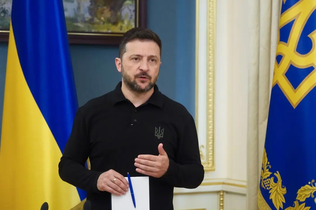 Tổng thống Ukraine Volodymyr Zelensky. Ảnh: Global Images Ukraine/Getty