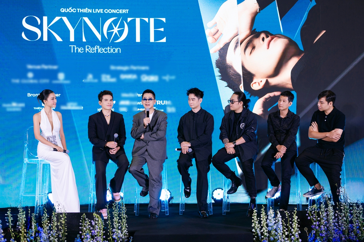 Quốc Thiên công bố concert với quy mô 10.000 khán giả. Ảnh: NVCC