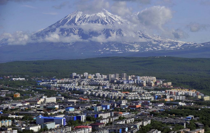 Bán đảo Kamchatka của Nga liên tục ghi nhận động đất trong thời gian qua. Ảnh: TASS