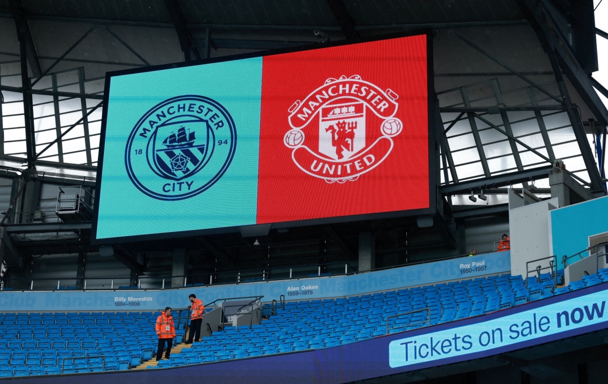 Etihad sẵn sàng cho đại chiến Man City vs MU vòng 4 Ngoại hạng Anh 2025/2026 (Ảnh: Reuters)