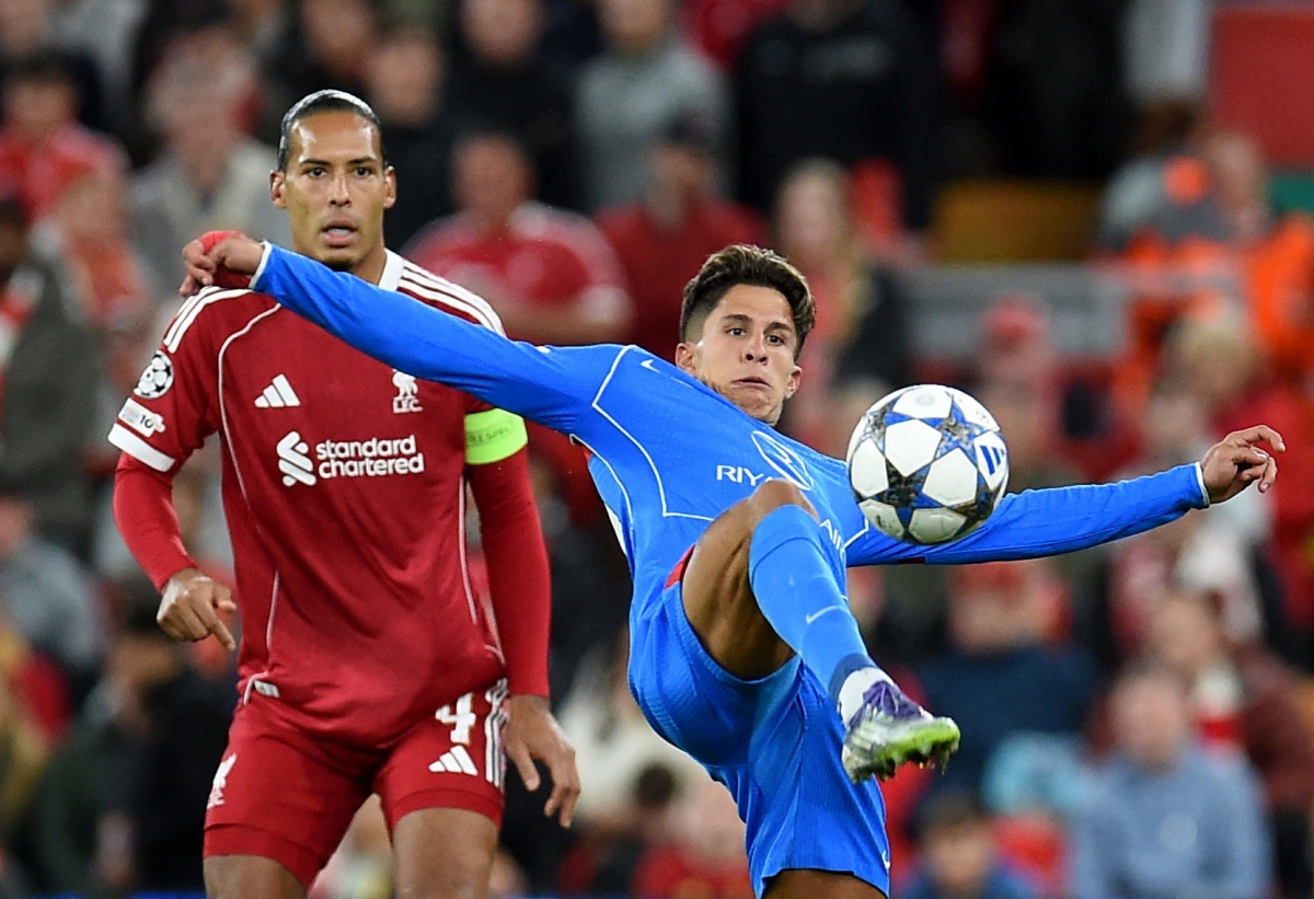 Atletico Madrid vẫn chưa thể có bàn gỡ hòa (Ảnh: Reuters).