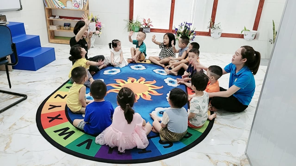 Trẻ em được tạo điều kiện để phát triển năng lực toàn diện tại Hệ thống mầm non Montessori Vinh