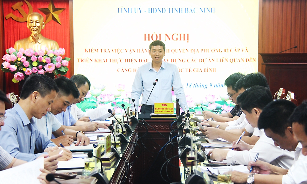 Chủ tịch HĐND tỉnh Bắc Ninh Nguyễn Việt Oanh