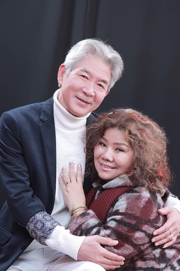 NSND Thanh Hoa và chồng - nghệ sĩ xiếc Tôn Thất Lợi 