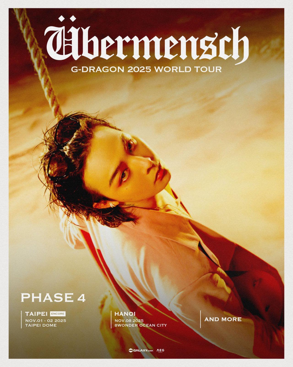 G-Dragon xác nhận mang World Tour “Übermensch” đến Hà Nội tháng 11, mạng xã hội bùng nổ