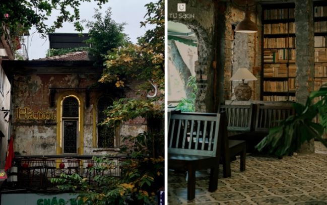 Nhiều bạn trẻ thích tìm sự yên tĩnh trong những quán cà phê cũ kỹ. (Ảnh: Hienemem)