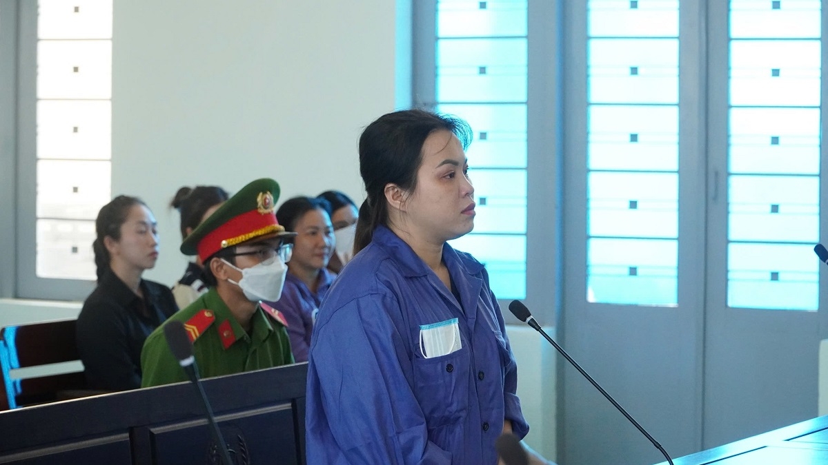 Bị cáo Chi tại phiên toà. Ảnh: B.H