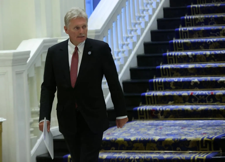 Người phát ngôn Điện Kremlin Dmitry Peskov. Ảnh: The Kyiv Independent