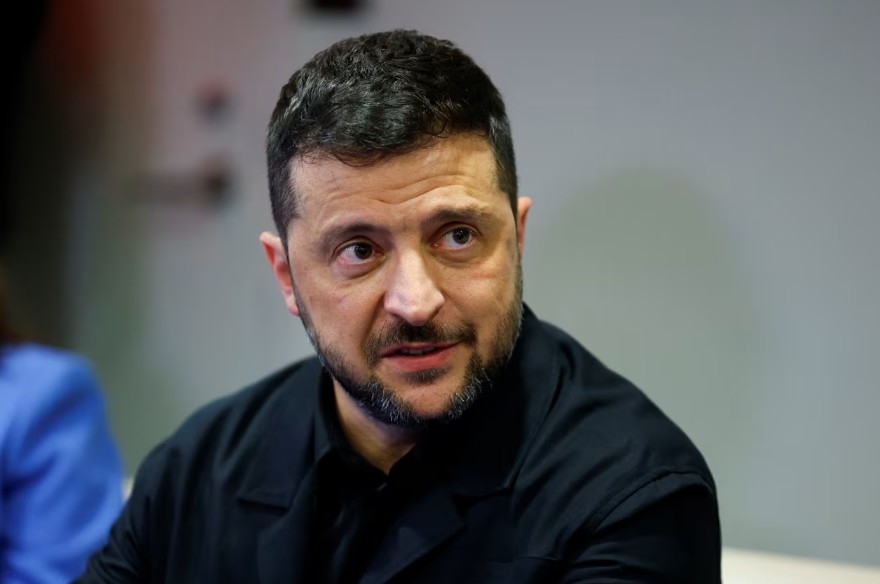 Tổng thống Ukraine Volodymyr Zelensky. Ảnh: Reuters