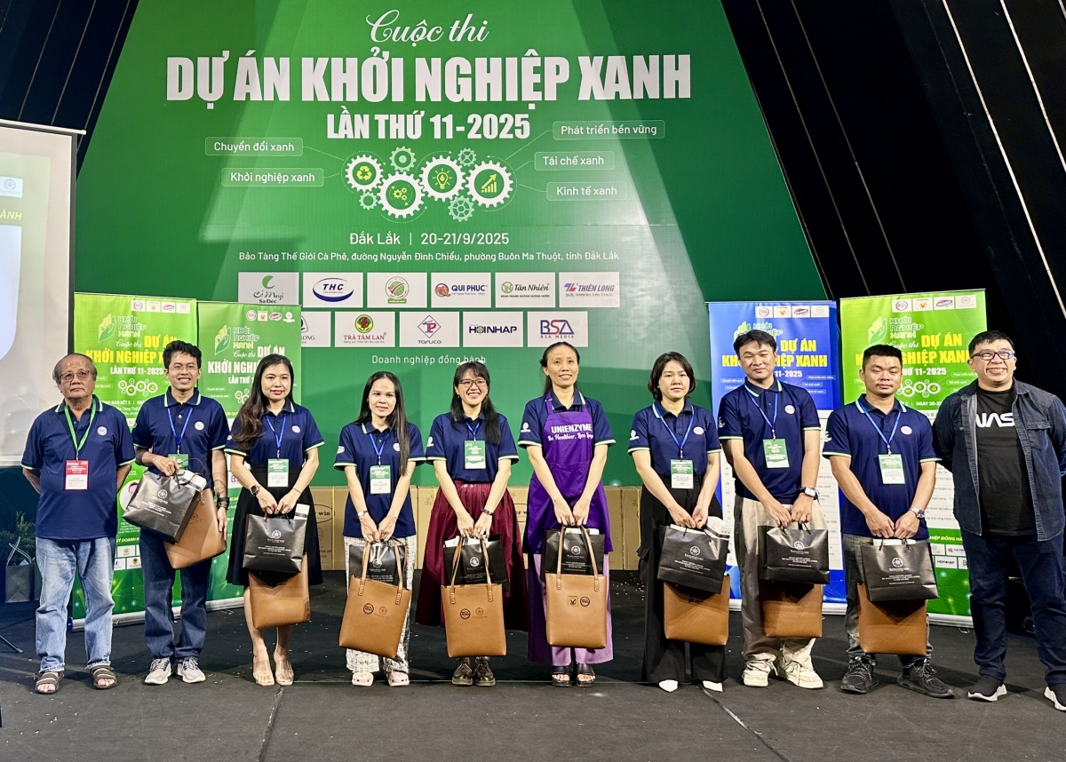 Vòng bán kết 2 Cuộc thi Khởi nghiệp Xanh lần thứ 11 năm 2025 đã diễn ra tại Buôn Ma Thuột, tỉnh Đắk Lắk với  26 dự án tham gia